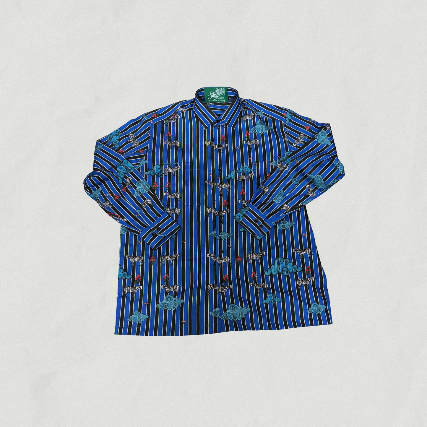 Blue Zebra's who Love Clouds Unisex Full Sleeve Shirt