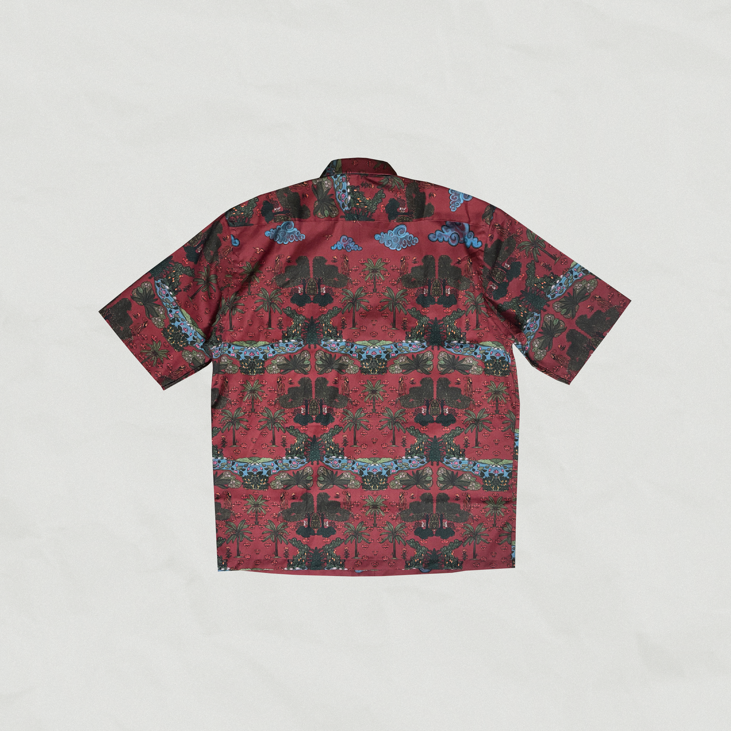 Shehzada in the Gardens Unisex Half Sleeve Shirt