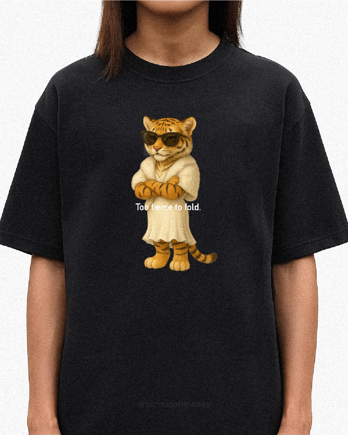 Too Fierce to Fold Tee