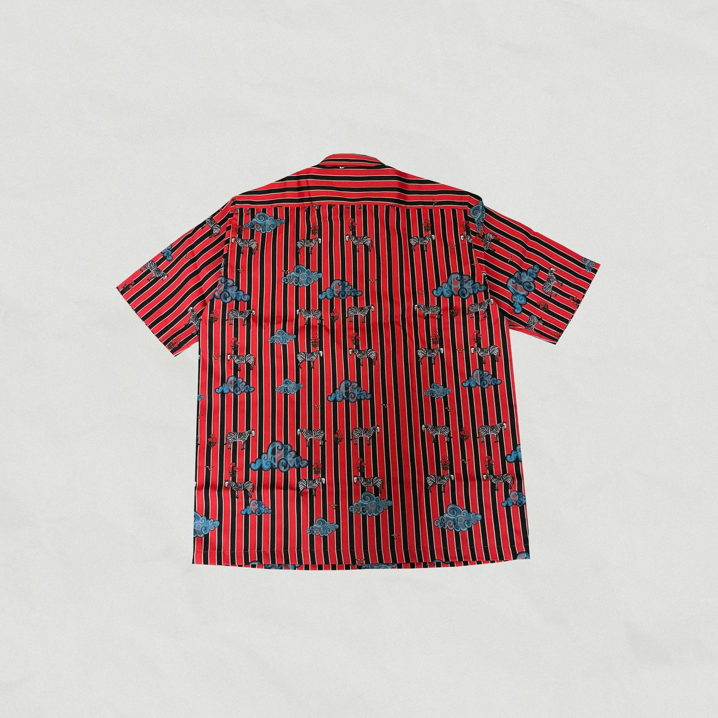 Wild Zebra's with a Calm Heart Unisex Half Sleeve Shirt