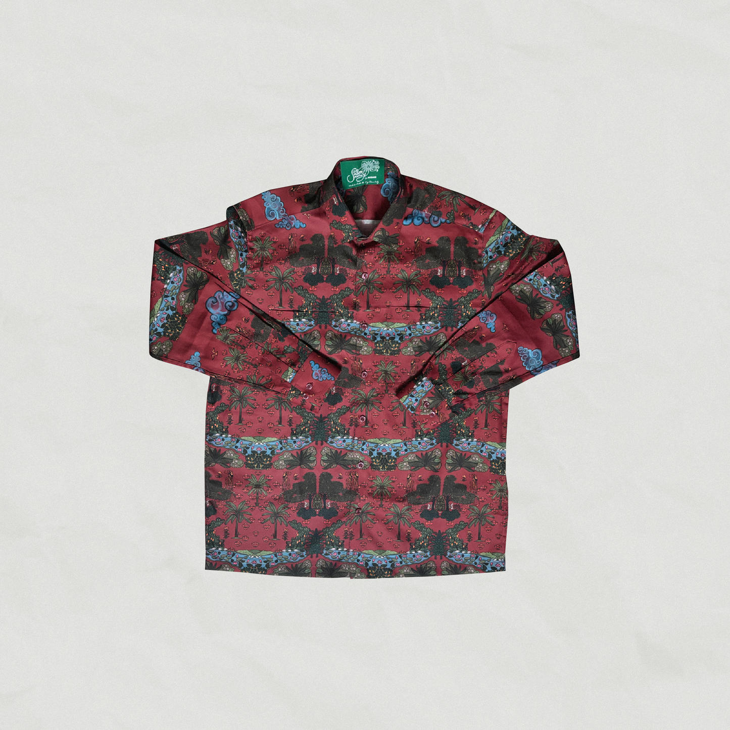 Shehzada in the Gardens Unisex Full Sleeve Shirt